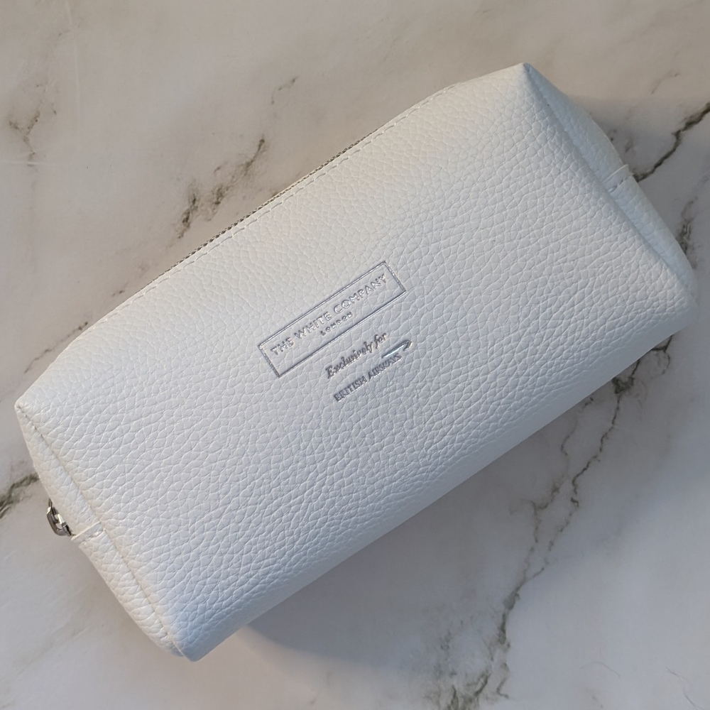 The White Company x British Airways Amenity Bag - Empty
